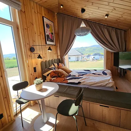 Alpesi faház Alewidok - Na Wynajem Z Widokiem Na Gory Sowie